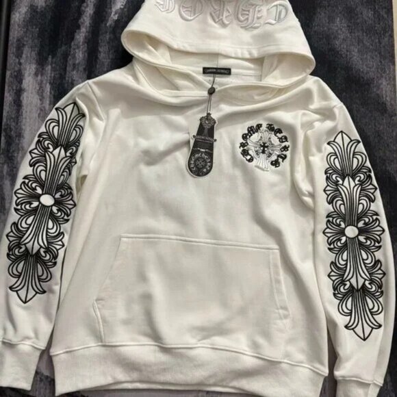 Chrome Hearts Other - Classic Chrome Hearts Hoodie White